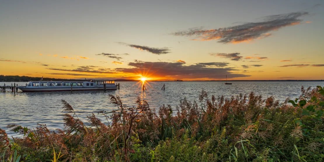 Sonnenuntergang am Steinhuder Meer
